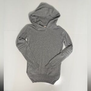 Stella McCartney X Gap Kids Gray Cashmere Blend Hooded Sweater -M